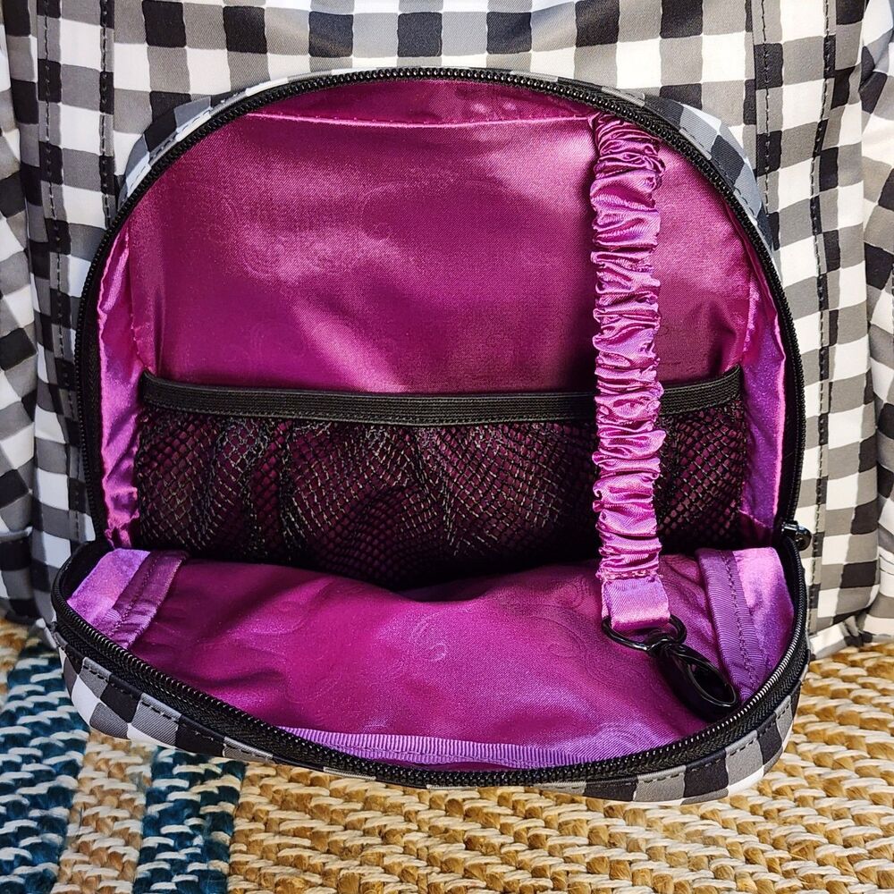 Ju-Ju-Be Gingham Style Be Supplied Pumping Diaper Bag Complete EUC - Picture 14 of 16